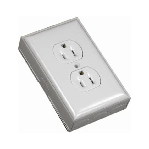 wiremold metal outlet box with duplex/faceplate outlet kit|legrand wiremold box.